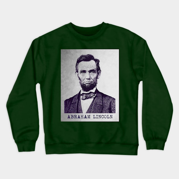 Vintage Abraham Lincoln Crewneck Sweatshirt by PallKris